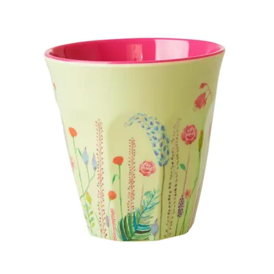 Produktbild von Rice -  Melamin Becher - Flowers / Wildblumen, 250ml