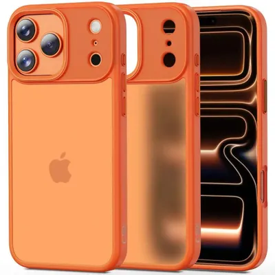 Produktbild von Tech-Protect 5906302333998, Cover, Apple, iPhone 17 Pro Max, 17,5 cm (6.9"), Orange