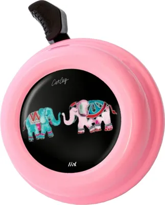 Produktbild von LiiX Colour Bell Elephant Kiss Rosy, Fahrradklingel, Ø 60mm