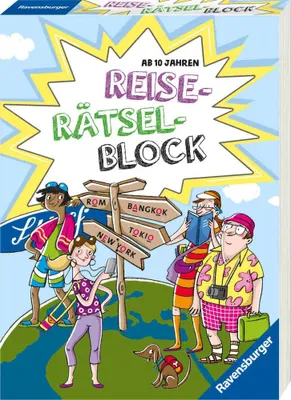 Image de Reise-Rätselblock ab 10 Jahren