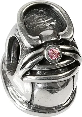 Productafbeelding van CarloBiagi charme bedel, zirkonia, 925 echt zilver, sieradenelement D2BBSCZ30P