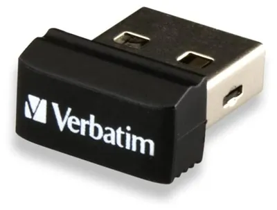Produktbild von Verbatim Nano Store N Stay 16GB Speicherstick USB, 97464, Schwarz