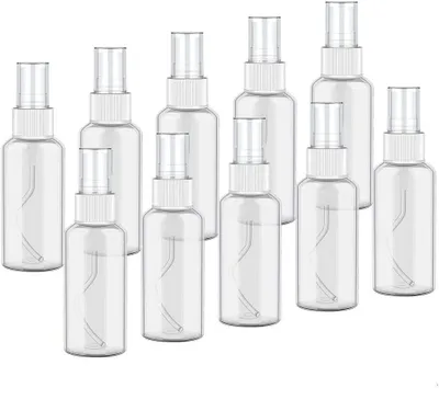 Produktbild von 10 x 50 ml Sprühflaschen, leere Sprühflaschen-Zerstäuber