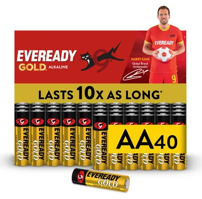 Produktbild von Eveready Gold von Energizer - Batterien AA (40 Stück)