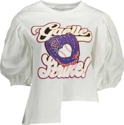 Produktbild von GAELLE PARIS T-SHIRT 3/4 ÄRMEL FRAU WEIß