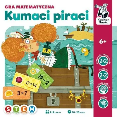 Zdjęcie produktu dla Kumaci piraci. Gra matematyczna