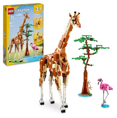 Obrázok produktu pre LEGO Creator 3 v 1, stavebnica "TierSafari" pre deti od 9 rokov