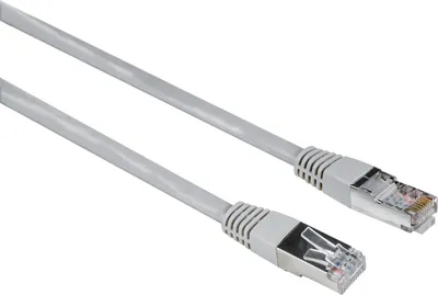 Produktbild von Patch kábel Hama 00020140 15m CAT 5e sivý