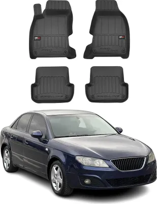 Obrázek produktu pro Podlahové rohože pro Seat Exeo 2008-2014 TPE černé