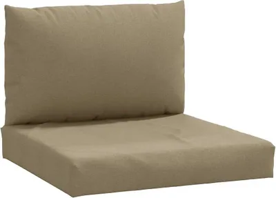 Obrázok produktu pre vidaXL Vankúš na paletu 2 ks Melange taupe látka