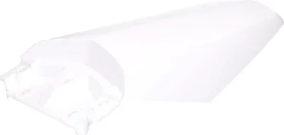 Immagine prodotto di Parafango posteriore Derbi bianco, senza decorazioni, codice OEM 2B004331000W0B, compatibile con Aprilia SX 50