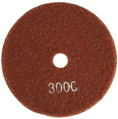 Image de Accessoire de polissage de 125 mm - Disque abrasif diamanté - Granit/Marbre/Béton - Puissance de ponçage élevée - Outil de ponçage flexible