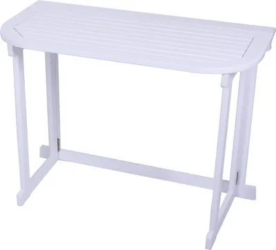 Produktbild von Garden Pleasure Gartentisch Manila weiß rechteckig 100,0 x 50,0 x 75,0 cm