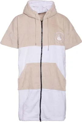 Produktbild von Poncho Wave Hawaii Zip Poncho Baumwolle Fuseta L WH4077 Mehrfarbig 105 x 80 cm