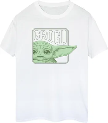Produktbild von Star Wars - "The Mandalorian" T-Shirt für Damen BI45945 (M) (Weiß)