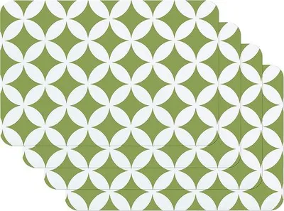 Produktbild von Famanu Platzset – Set von Platzsets – Esszimmer Accessoires –  Platzsets – Hitzebeständig – Anti-Rutsch