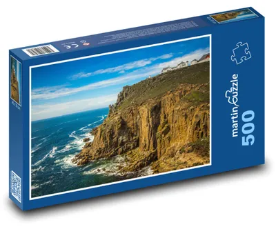 Zdjęcie produktu dla Puzzle 500 Klify i morski horyzont - martinpuzzle