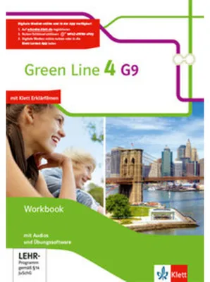 Produktbild von Green Line 4 G9. Workbook mit digitalen Medien zum Arbeitsheft in der Klett Lernen App Klasse 8