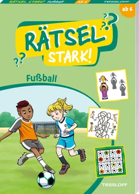 Produktbild von Rätselstark. Fußball