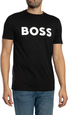 Produktbild von BOSS Thinking 1 Grafik-T-Shirt, Schwarz L