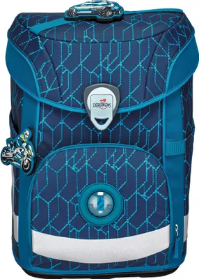 Produktbild von DerDieDas Schulranzen Set 5-tlg. Ergoflex Easy Blue Speed 2023