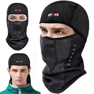 Zdjęcie produktu dla Czapka ochronna motocyklowa, rowerowa, maska narciarska, odzież zimowa, ciepła, wiatroodporna, zapobiegająca parowaniu, uniwersalny rozmiar, wodoodporna