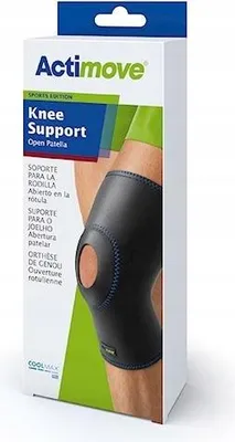 Zdjęcie produktu dla Actimove Knee Support Open Patella Orteza stawu kolanowego black XL