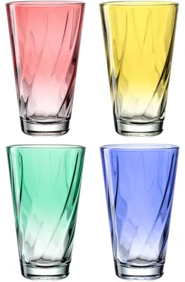 Immagine prodotto di Bicchiere Leonardo 300 ml TWIST Set assortito da 4 pezzi