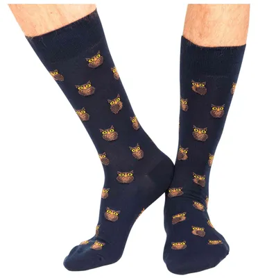 Produktbild von Socken Jimmy Lion Owls Dunkelblau 36-40