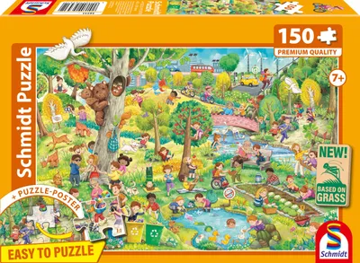 Image de Puzzle - SCHMIDT SPIELE - La nature est un jeu d'enfant - 150 pièces - À partir de 7 ans