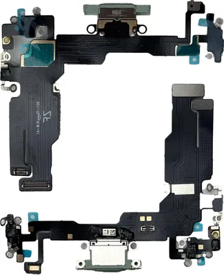 Image de Pour Apple iPhone 15 connecteur de charge Dock Connector réparation pièce de rechange vert