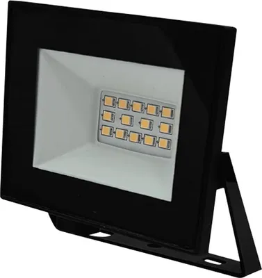 Immagine prodotto di V-TAC Faro LED Slim 10W SMD 6500K IP65 Nero con Driver Integrato - SKU 23974