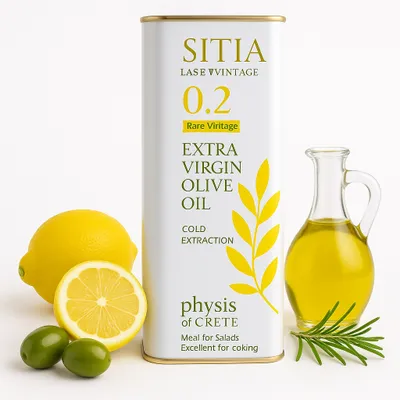 Produktbild von Physis of Crete Olivenöl Extra Virgin SITIA P.D.O. 500 ml aus Kreta