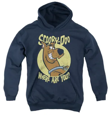 Produktbild von Scooby Doo - "Where Are You" Kapuzenpullover für Kinder TV40824 (152-158) (Marine)