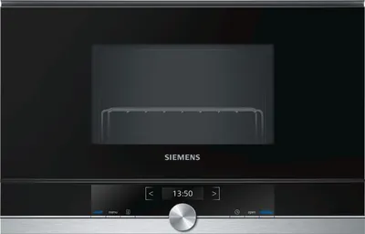 Produktbild von Siemens BE634LGS1 iQ700 kuchenka mikrofalowa combi do zabudowy stal nierdzewna