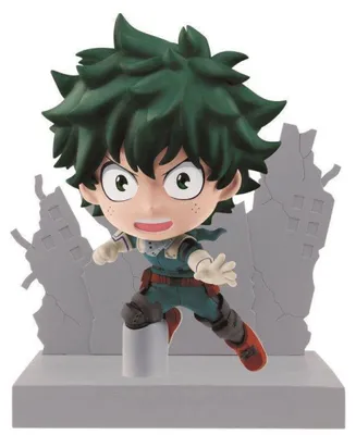 Imagen del producto de My Hero Academia - Figura Izuki Midoriya Deku Chibi Kyun Chara - Banpresto