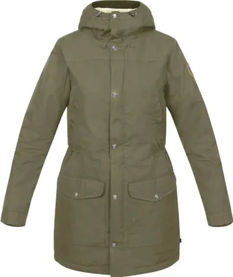 Produktbild von Fjäll Räven Greenland Winter Parka Women - Mantel, Fjäll_Räven_Farbe:laurel green, Größe_Bekleidung:L