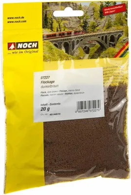 Produktbild von NOCH Flockage, dunkelbraun 07227