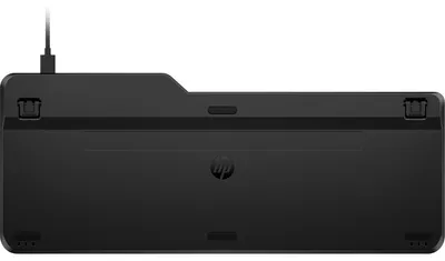 Produktbild von HP 405 Tastatur mit Hintergrundbeleuchtung für mehrere Geräte, Volle Größe (100%), Kabelgebunden, USB, Membran Key Switch, Schwarz