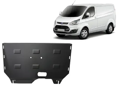 Immagine prodotto di Protezione antincastro in acciaio per motore e cambio per Ford Transit Custom