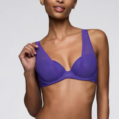 Productafbeelding van Sarda Andres Sarda Chalmers Voorgevormde Plunge Bh 3501823 Deep Purple - Maat: 75D  - Paars