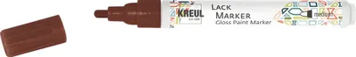 Produktbild von KREUL Lackmarker "Gloss Paint Marker" medium braun