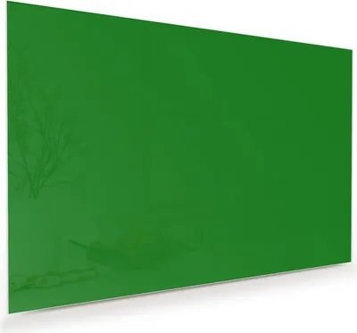 Produktbild von Glasbild 120x80cm in XXL für Wohnzimmer, Schlafzimmer Motiv Grüner Hintergrund I