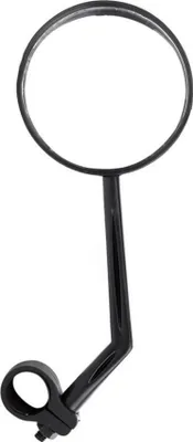 Immagine prodotto di set di 2 specchietti per bicicletta | Specchio da manubrio ruotabile a 360° | Specchio retrovisore con posizione di montaggio adatta a destra e sinistra | Specchio per bicicletta con grandangolo per mountain bike bici da strada e-bike - Colore: nero