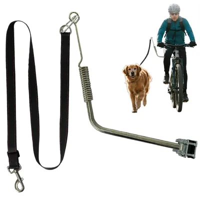 Immagine prodotto di Omgoods - Cintura per bicicletta senza mani per cani, con lunghezza regolabile