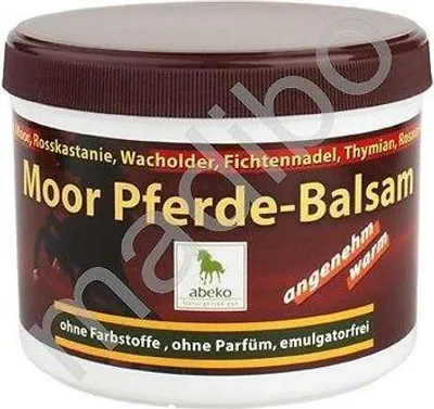 Produktbild von Abeko Pferde Moor Balsam 500 ml - Entspannung für Muskeln und Gelenke