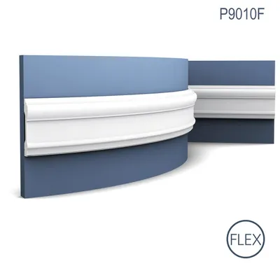 Produktbild von Orac Decor P9010F LUXXUS flexible Wandleiste Friesleiste Stuck Leiste Profil 2 m
