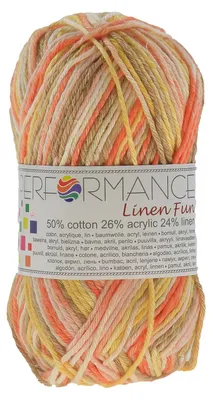 50g Strickgarn Linen Fun Mischgarn Häkelgarn Strick-Garn rosa-rot-braun