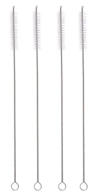 Produktbild von GRÄWE Trinkhalm-Bürsten 4er Set, 20 cm lang