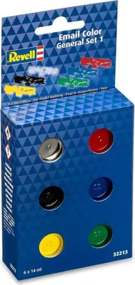Image de Revell Email Color - General Set 1 - Gloss (6x 14ml)